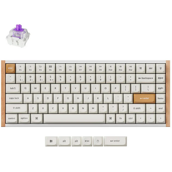  Клавиатура Keychron K2 HE Special Edition Nebula Magnetic (K2H-Q1) White 