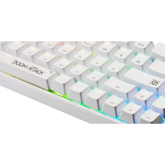  Клавиатура DEFENDER Doom Attack GK-215 45215 белый 