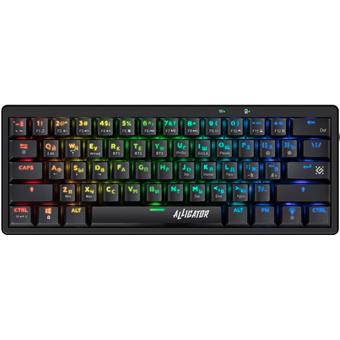 Клавиатура Defender Alligator GK-315 (45315) черный 