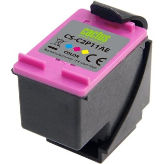  Картридж струйный Cactus CS-C2P11AE № 651 многоцветный (18мл) для HP 5575/5645 OJ 202/252 