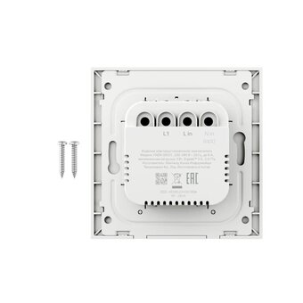  Умный выключатель ЯНДЕКС YNDX-00531 1-нокл. универсальный белый 