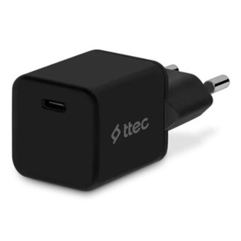  СЗУ TTEC 2SCP01S SmartCharger Pro 20W PD USB-C Travel Charger Black 
