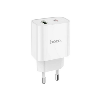  СЗУ HOCO C80A Plus Rapido PD20W+QC3.0 белый 