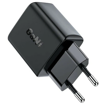  СЗУ ACEFAST A21 AF-A21-BK 30W GaN single USB-C charger EU Black 