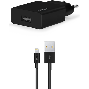  СЗУ TTEC 2SCS20LS SmartCharger Travel Charger 2.1A With Lightning Cable Black 
