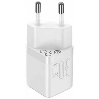  СЗУ Baseus GAN3 CCGN010102 Fast Charger 1C 30W EU White 