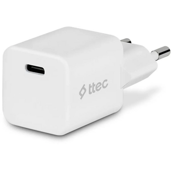  СЗУ TTEC 2SCP01B SmartCharger Pro 20W PD USB-C Travel Charger White 