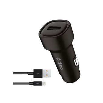  АЗУ TTEC 2CKS30LS SmartCharger 2.4A Car Charger + Lightning Cable Black 