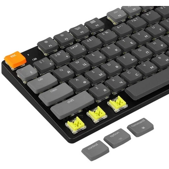  Клавиатура Keychron K5SE Keychron Optical (K5SE-E4-RU) Black/Banana Switch 