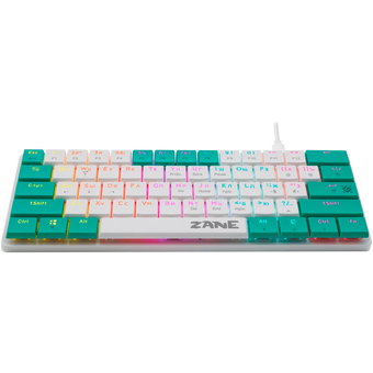  Клавиатура DEFENDER Zane GK-089 (45089) бел/зелен 