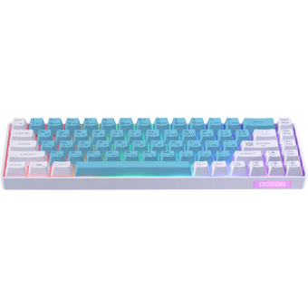  Клавиатура DEFENDER Deron GK-098 (45132) сине/белый 