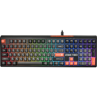 Клавиатура DEFENDER Atomic Force GK-005 45005 черно/серый 