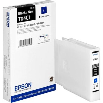  Картридж Epson C13T04C140 WF-C81xx/Ink Cartridge L Black 