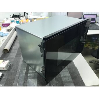  УЦ Встраиваемая микроволновая печь Bosch BFL554MB0 черный (После СЦ, замена передней панели, регулировка двери, ПУ) 