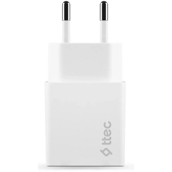  СЗУ TTEC 2SCS20MB SmartCharger Travel Charger 2.1A Micro USB Cable -White 
