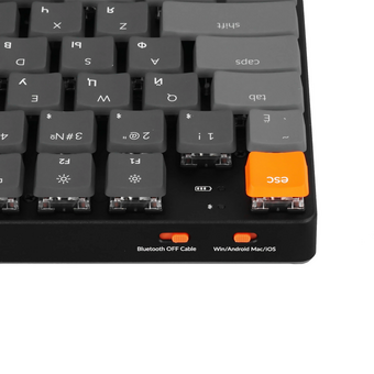  Клавиатура Keychron K5SE Keychron Optical (K5SE-E1-RU) Black/Red Switch 