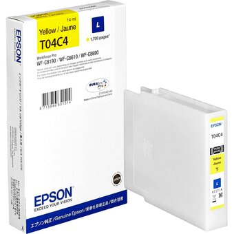  Картридж Epson C13T04C440 WF-C81xx/Ink Cartridge L Yellow 