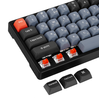  Клавиатура Keychron K6 Pro (K6P-J1-RU) серый/черный 