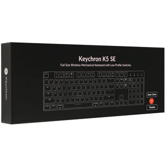  Клавиатура Keychron K5SE Keychron Optical (K5SE-E1-RU) Black/Red Switch 