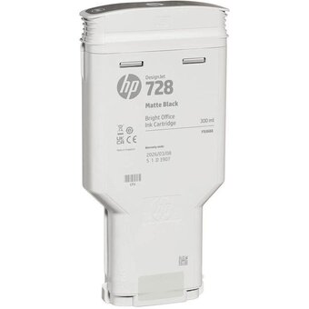  Картридж струйный HP 728 F9J68A черный матовый 300мл для HP DJ T730/T830 