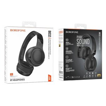  Наушники bluetooth полноразмерные BOROFONE BO32 Show BT headphone черный 