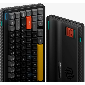  Беспроводная клавиатура QMK Nuphy Halo75 V2 Obsidian Black, RGB, Hot Swap, Raspberry Switch 