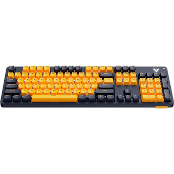  Клавиатура RAPOO V500Pro-Multi-Mode Gaming Mechanical KB Yellow/Blue 