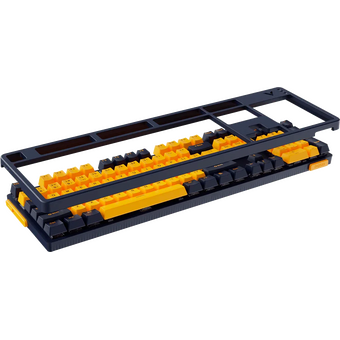  Клавиатура RAPOO V500Pro-Multi-Mode Gaming Mechanical KB Yellow/Blue 