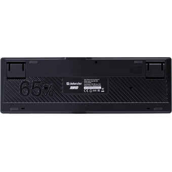  Клавиатура DEFENDER Aris GK-349 45344 черно/белый 