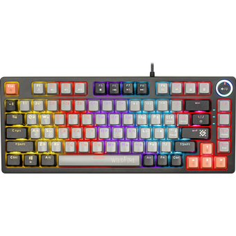  Клавиатура DEFENDER Wildfire GK-213 45214 серо/черный 