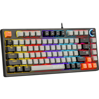  Клавиатура DEFENDER Wildfire GK-213 45214 серо/черный 