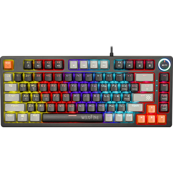  Клавиатура DEFENDER Wildfire GK-213 45213 черно/серый 