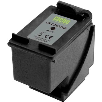  Картридж струйный Cactus CS-CZ637AE № 46 черный (33мл) для HP DJ IA 2020hc/2520hc;Ultra 2029/2529;Ultra 4729AIO 