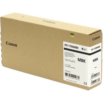  Картридж Canon 0774C001 PFI-1700MBK PFI-1700 Matte Black 