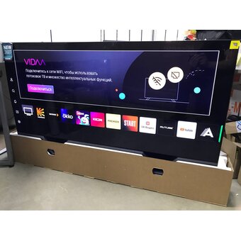  УЦ Телевизор Hisense 65A85K OLED черный (После СЦ, Изогнут корпус, ПУ) 