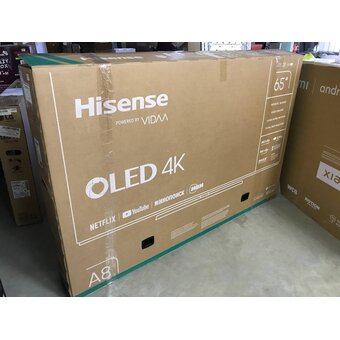 УЦ Телевизор Hisense 65A85K OLED черный (После СЦ, Изогнут корпус, ПУ) 