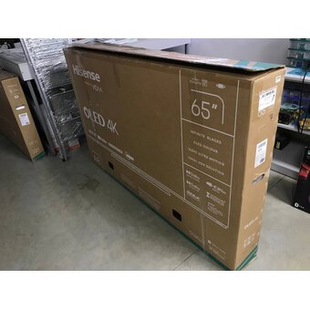  УЦ Телевизор Hisense 65A85K OLED черный (После СЦ, Изогнут корпус, ПУ) 