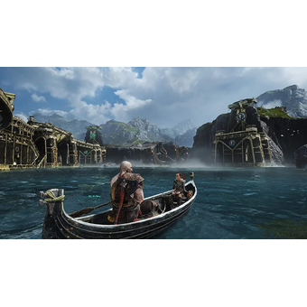  Игра God of War на PS4 русские субтитры 