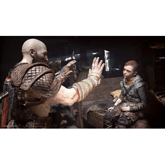  Игра God of War на PS4 русские субтитры 