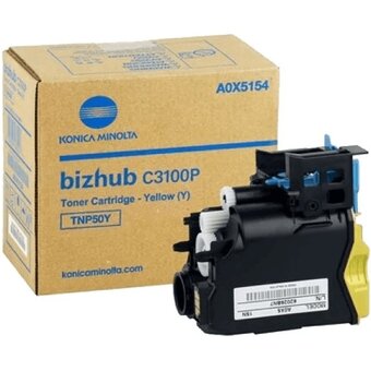  Тонер Konica-Minolta bizhub (A0X5254) C3100P желтый TNP-50Y 