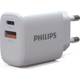  СЗУ Philips DLP4327CW/70 PD25W+QC3.0 белый 
