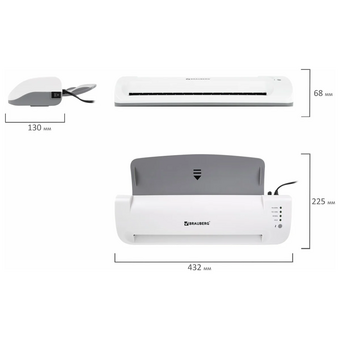  Ламинатор Brauberg Silver Max A3 (532626) 
