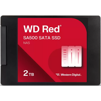 SSD Western Digital Red SA500 (WDS200T2R0A) 2.5" 2TB NAS 3D NAND SATA-III (TLC) 