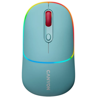  Мышь беспроводная Canyon MW-22 (CNS-CMSW22DC) Темный циан (Dark Cyan) 