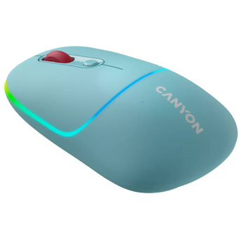  Мышь беспроводная Canyon MW-22 (CNS-CMSW22DC) Темный циан (Dark Cyan) 