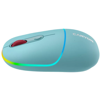  Мышь беспроводная Canyon MW-22 (CNS-CMSW22DC) Темный циан (Dark Cyan) 
