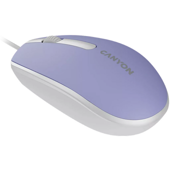  Мышь проводная Canyon M-10 (CNE-CMS10ML) Горная лаванда (Mountain Lavender) 