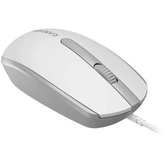  Мышь проводная Canyon M-10 (CNE-CMS10WG) Белый/Серый (White Gray) 