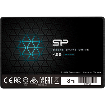  SSD Silicon Power Ace A55 SP008TBSS3A55S25 8ТБ, 2.5", SATA III, SATA 