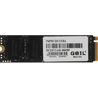  SSD GeIL P4P (P4PDC23C1TBA) 1ТБ, M.2 2280, PCIe 4.0 x4, NVMe, M.2 